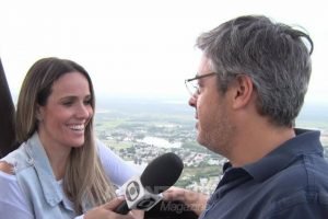 Fabio Cardoso convida Fernanda para passeio de balão