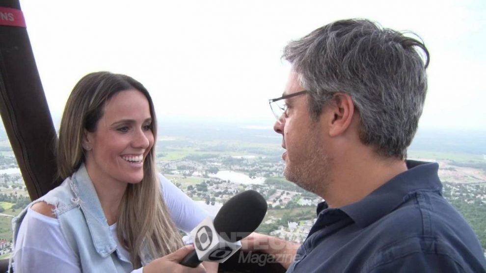 Fabio Cardoso convida Fernanda para passeio de balão