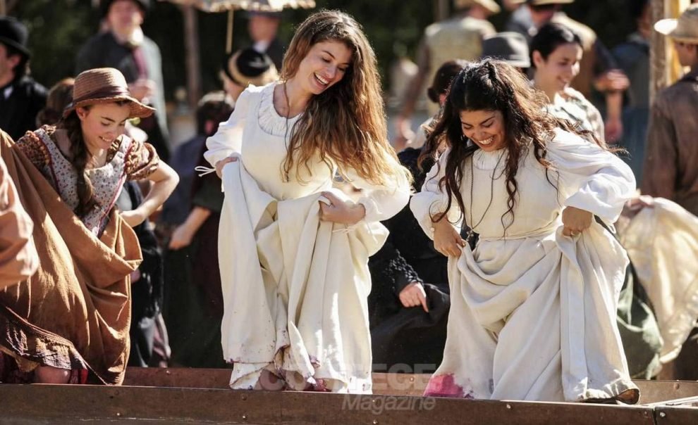 Lívia (Alinne Moraes) e Rita (Daniela Fontan)