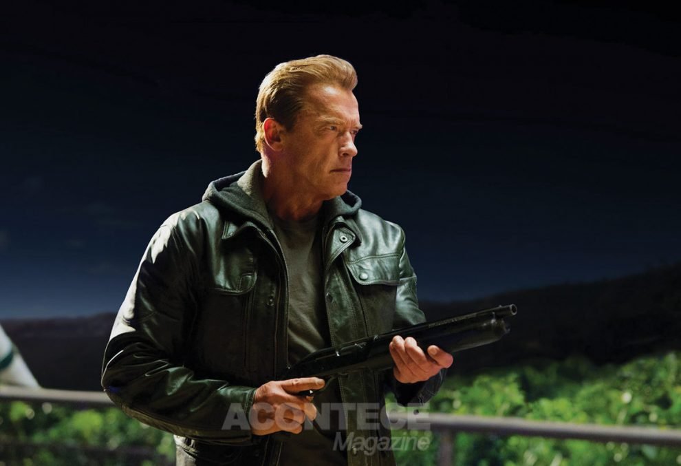 Arnold Schwarzenegger foi ao Rio para promover o novo Terminator