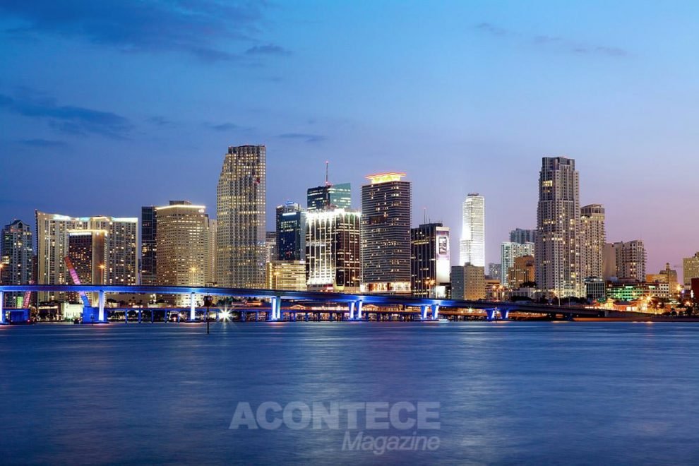 Vista panorâmica de Downtown Miami