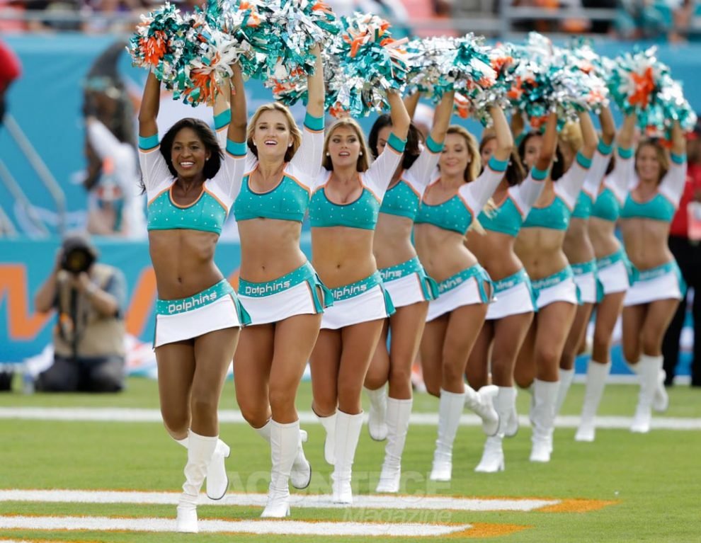 Cheerleaders do Miami Dolphins