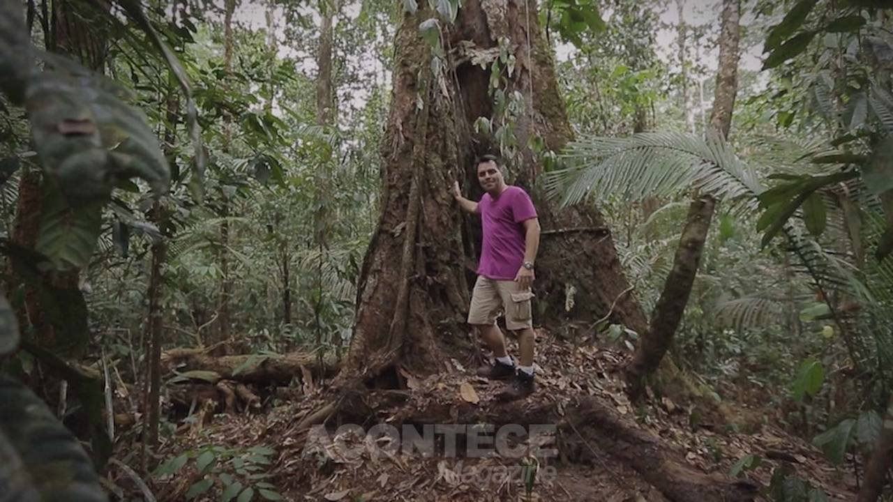 Renato Cunha grava na Amazônia a série ‘Expedição água’