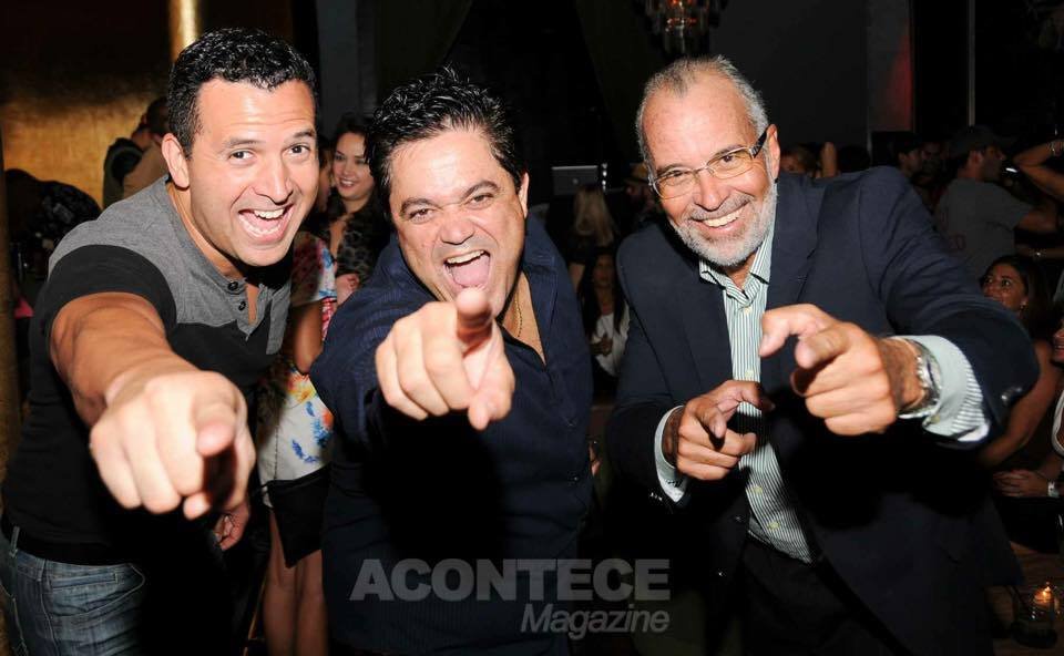 Fabiano Silva, Antonio Martins e Bill Paparazzi