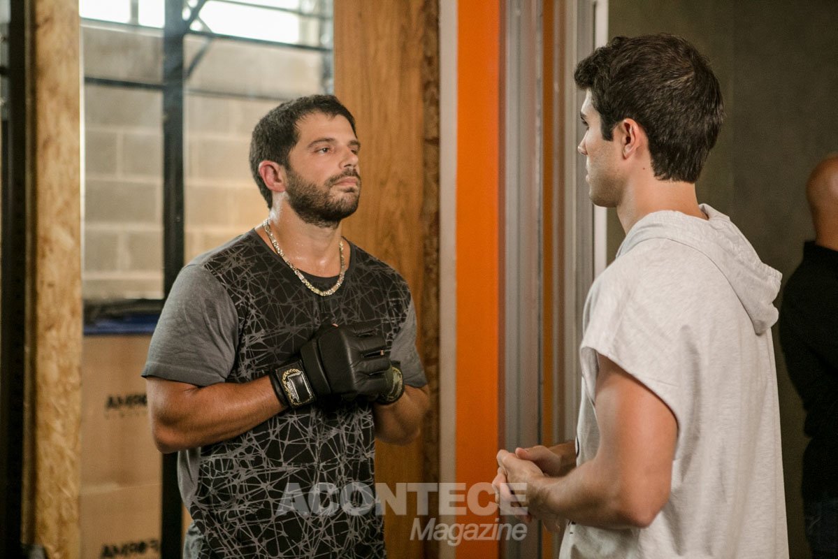 Vanderson (Duda Nagle) e Rômulo (Juliano Laham)