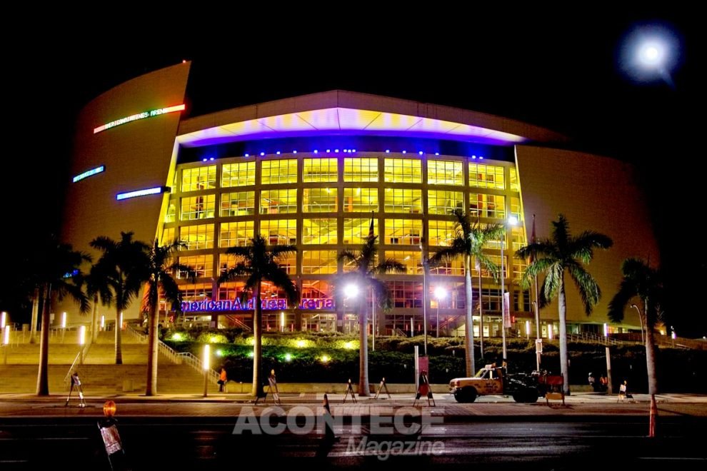 O American Airlines Arena, em Downtown, é um dos “best spots” em Miami
