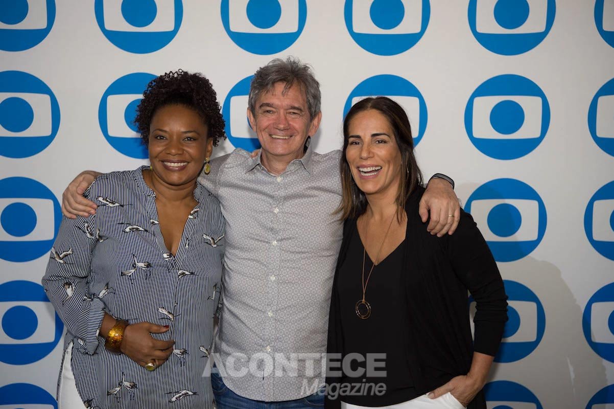 Margareth Menezes, Serginho Groisman e Glória Pires