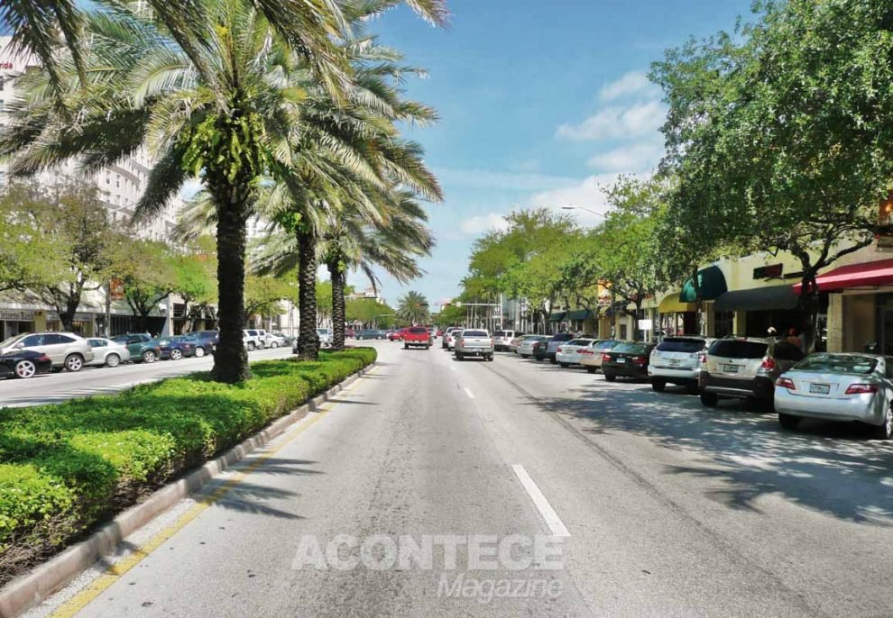 Miracle Mile, em Coral Gables