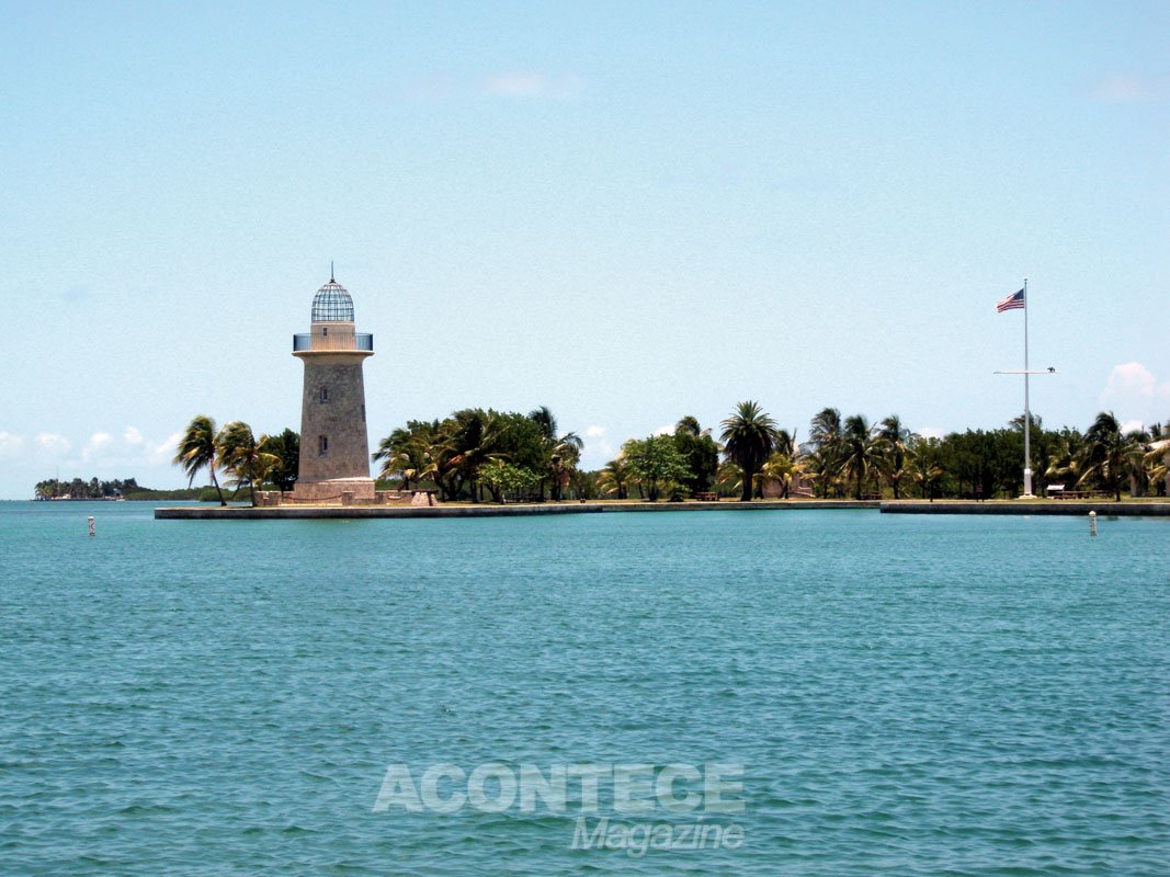 A encantadora ilha Boca Chita fica ao norte das Florida Keys