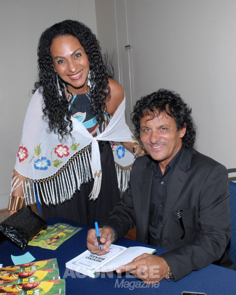 A cantora e produtora de eventos baiana Silvana Magda com Gilvan De Sergipe