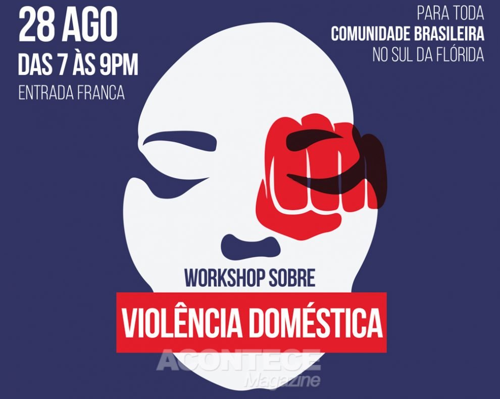 28 de agosto: Workshop Sobre Violência Doméstica na Florida