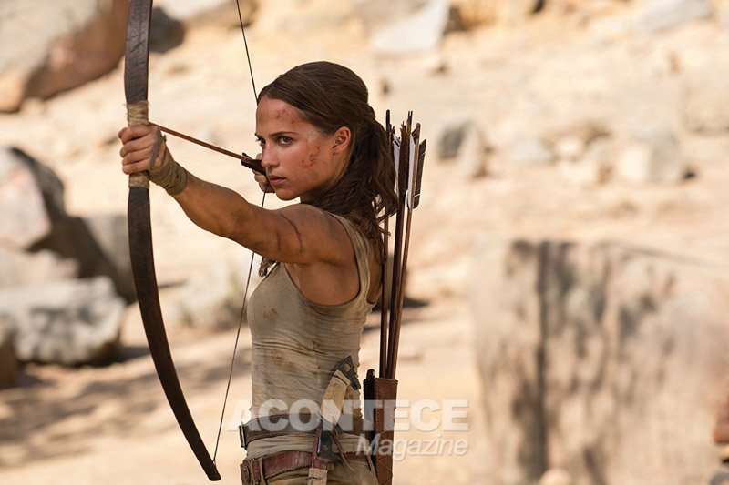 Alicia Vikander estrela como Lara Croft em “Tomb Raider”