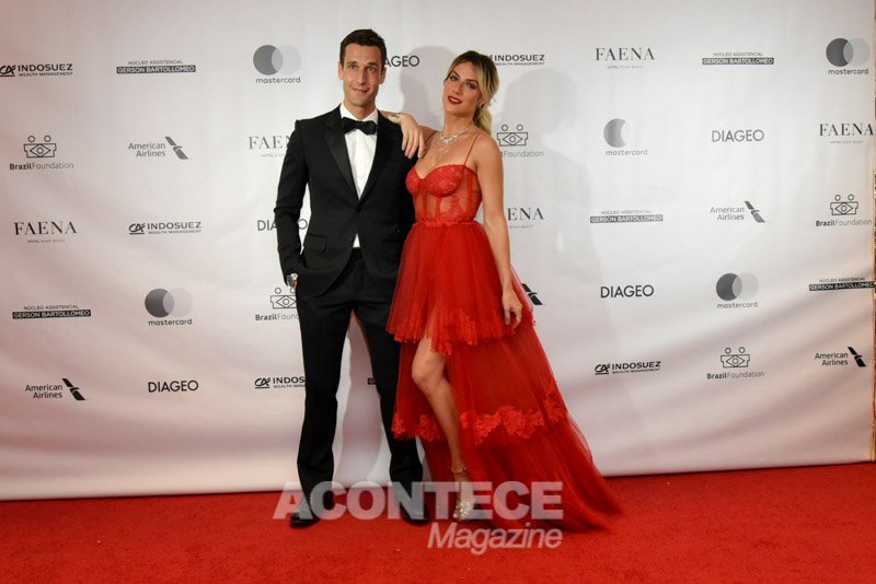 Pedro Andrade e Giovanna Ewbank