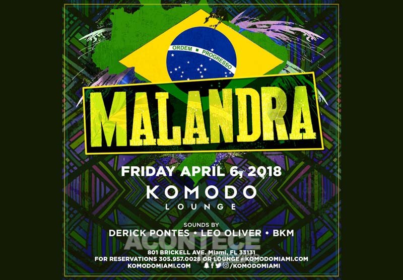 Balada MALANDRA em Miami