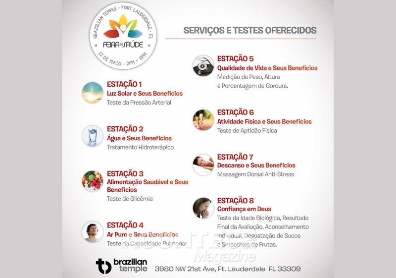 Feira de Saúde e Bem-Estar com o Dr. Ricardo