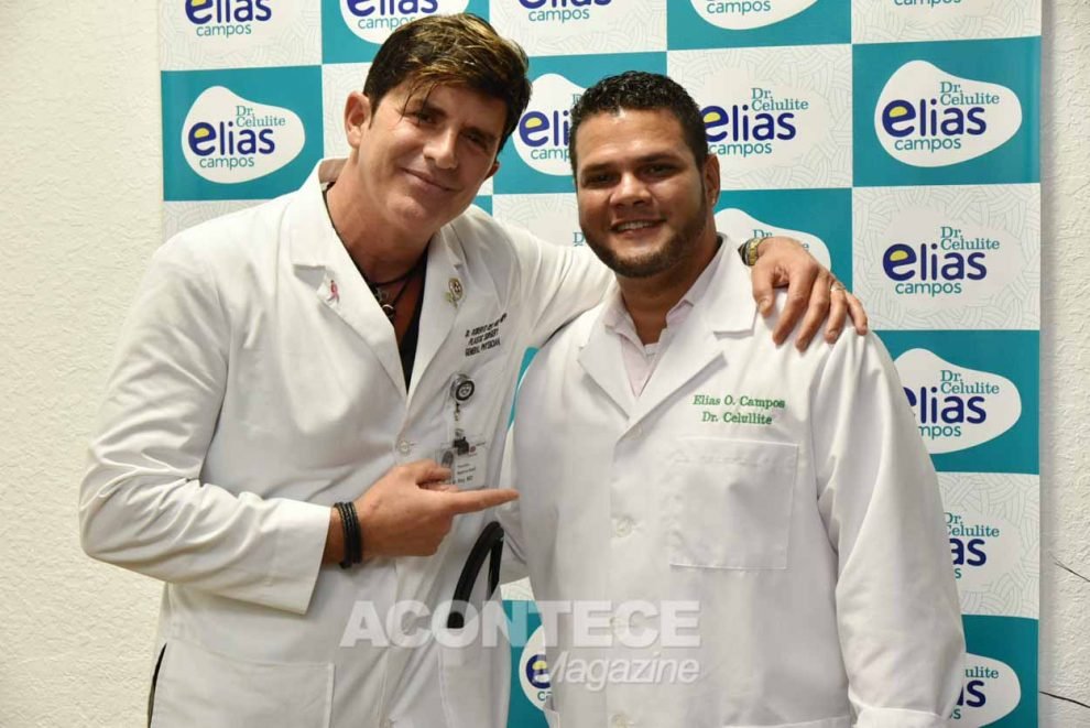 Dr Ray atendeu pacientes na clinica Dr. Celulite