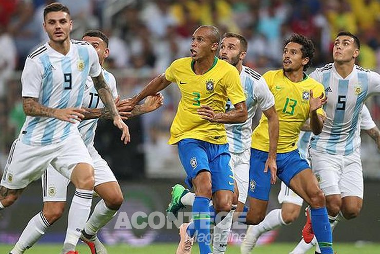 Brasil vence a Argentina por 1x0 em amistoso na Arábia