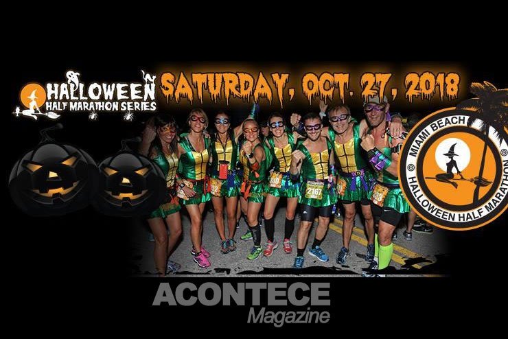 Evento une corrida e Halloween em Miami