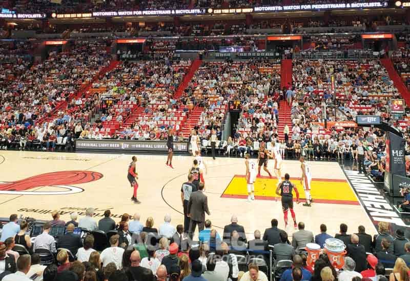 Miami Heat x Chicago Bulls na American Airlines Arena