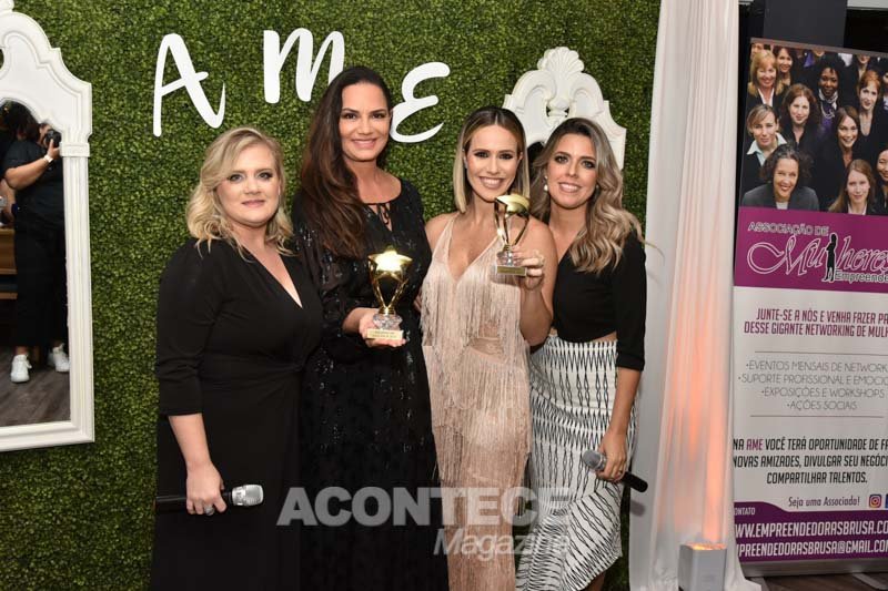 Luiza Brunet e Fernanda Pontes são destaques na premiação da AME na FL