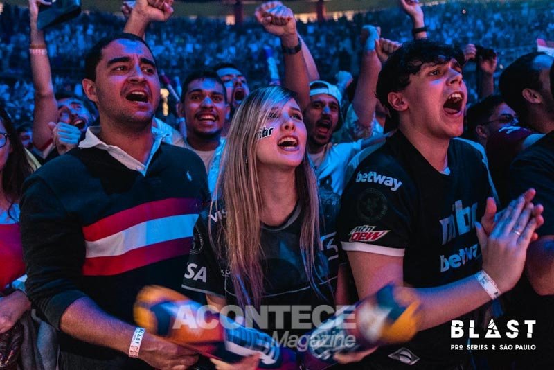 Imagens do "BLAST Pro Series” que aconteceu no Brasil dias  22 e 23 de março de 2019 em São Paulo. Reuniu 6.000 fãs e deixou 7.500 fãs de fora do estádio em lista de espera.