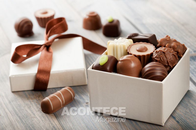 A variedade de doces com chocolate são suficientes para satisfazer os chocólatras