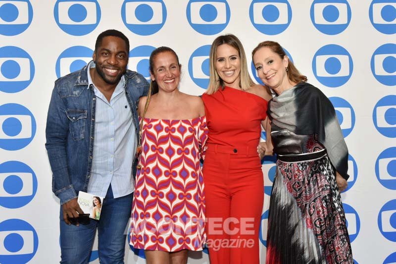 Globo Internacional promove coletiva de imprensa com famosos durante o Focus Brasil 