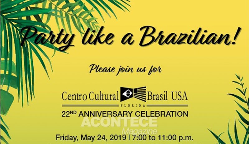 CCBU celebra 22 anos com a festa "Party Like a Brazilian”