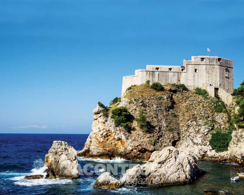 Fort Lovrijenac Dubrovnik na Croácia