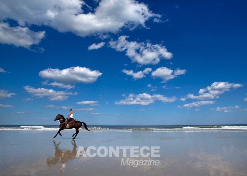 Passeios de cavalo na Fernandina Beach em Amelia Island