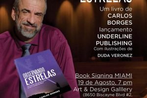 Carlos Borges lança seu livro “Observando Estrelas”