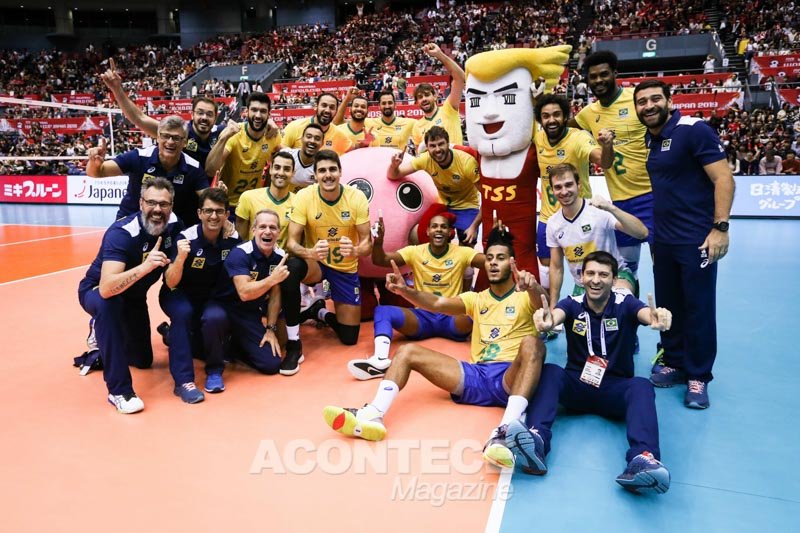 Brasil é campeão da Copa do Mundo de vôlei