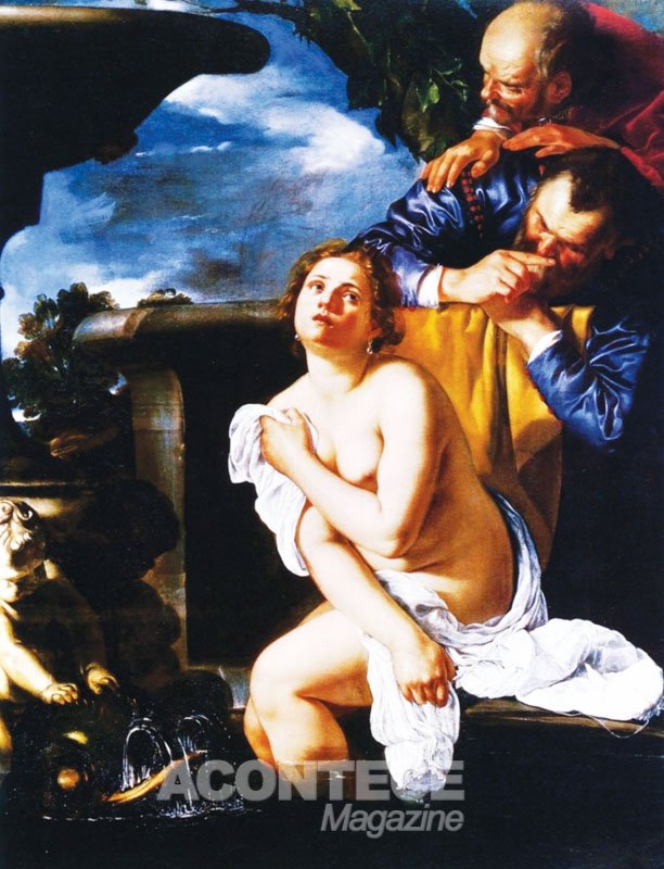 Susana e os Anciões - 1622 - Pintada por Artemisia Gentileschi