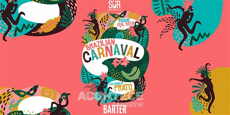 Carnaval no Barter Wynwood com a Banda PRATO