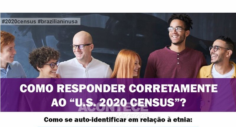 U.S. Census 2020 | Respondendo corretamente