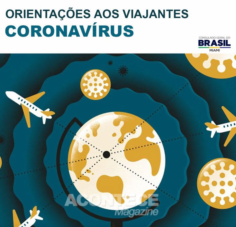 Coronavírus | Orientações aos Viajantes