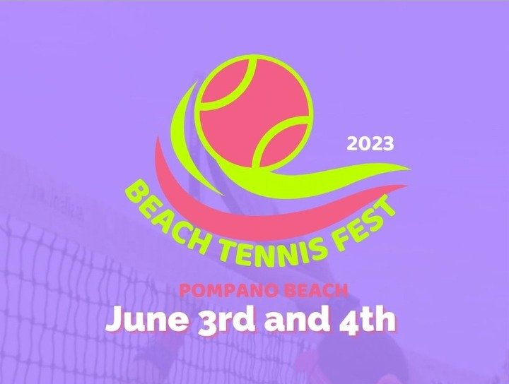 Beach Tennis Fest 2023 em Pompano Beach, FL. - Acontece